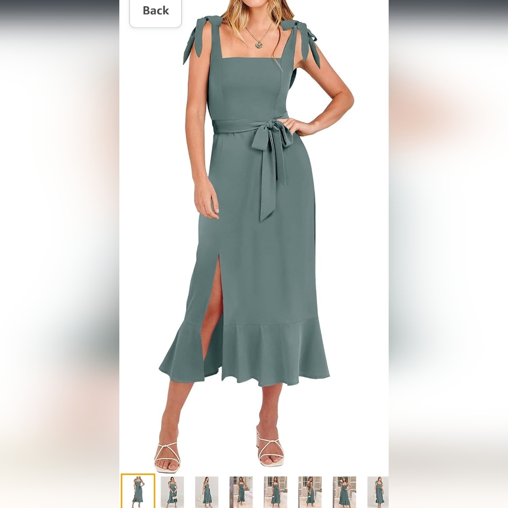 Blue-Grey Large Dress